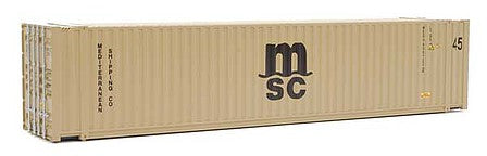 Walthers SceneMaster 949-8565 HO Scale 45' CIMC Container Mediterranean Shipping