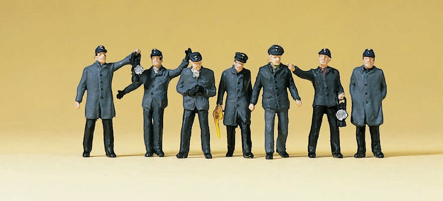 Preiser 10409 HO Scale DB Railway Workers Figure Set