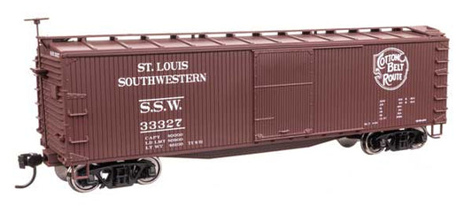 Walthers Mainline 910-40206 HO Scale 40' Wood Boxcar RTR SSW #33327