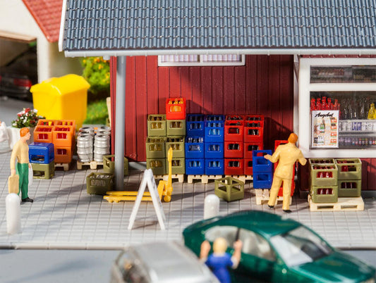 Faller 180353 HO Scale Beverage Retailer Interior Detail Set