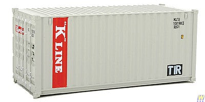 Walthers SceneMaster 949-8065 HO Scale 20' Corrugated Container - K-Line