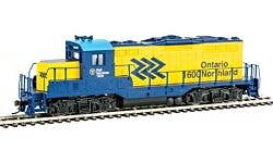 Walthers Trainline 931-456 HO EMD GP9M DC - Ontario Northland #1600