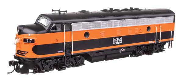 Walthers Mainline 910-11402 HO Scale EMD F7 A Standard DC BLE #717A