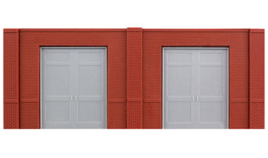 Design Preservation Models 60106 N Scale N Scale Modulars System(TM) (Plastic) -- Street Level Freight Door pkg(3); 3-1/2" Wide x 1-13/32" High (8.7 x 3.5cm)