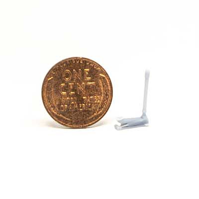 All Scale Miniatures 870917 HO Scale Floor Jack -- pkg(5)
