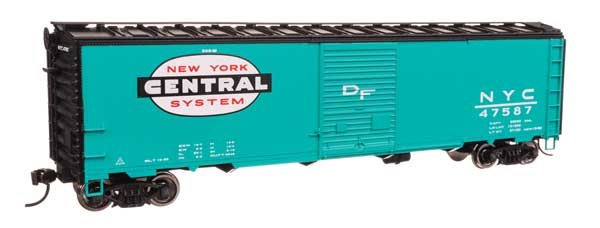 Walthers Mainline 910-46519 HO Scale 50' AAR Boxcar RTR NYC #47587