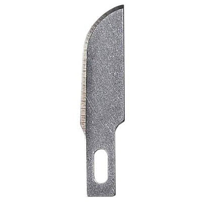 Excel Hobby 23010 All Scale Light Duty Replacement Blades (Fit K1, K3, K17, K18, K30 & K40 Handles) -- Curved Edge Blade pkg(15) Carded