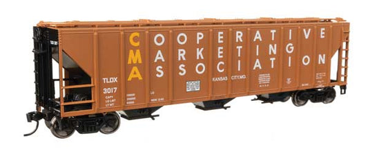 Walthers Mainline 910-49422 HO Scale 50' PS2-CD Hopper RTR CMA #3017