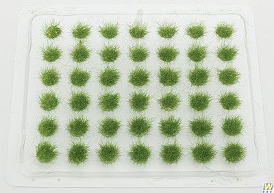 Walthers SceneMaster 949-1111 HO Scale Grass Tufts - 1/4" 0.6cm Tall Summer (42)