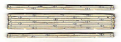 Blair Line 120 HO Scale Rough-Cut 2-Lane Wood Grade Crossing - Kit