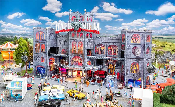 Faller 140418 HO Scale Daemonium Motorized Ghost Train -- Kit