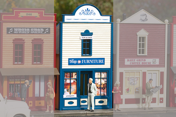 Piko 62722 G Scale Qwik-Kit Village Furniture Kit