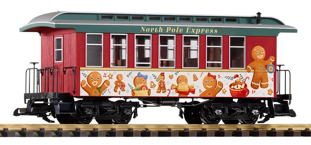 Piko 38670 G Scale North Pole Express Gingerbread Coach
