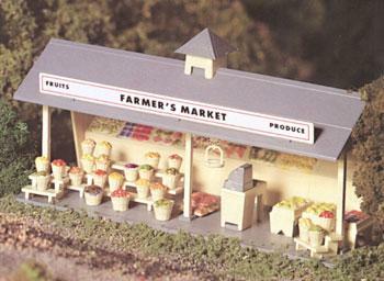 Bachmann 45621 O Scale Plasticville USA Roadside Stand