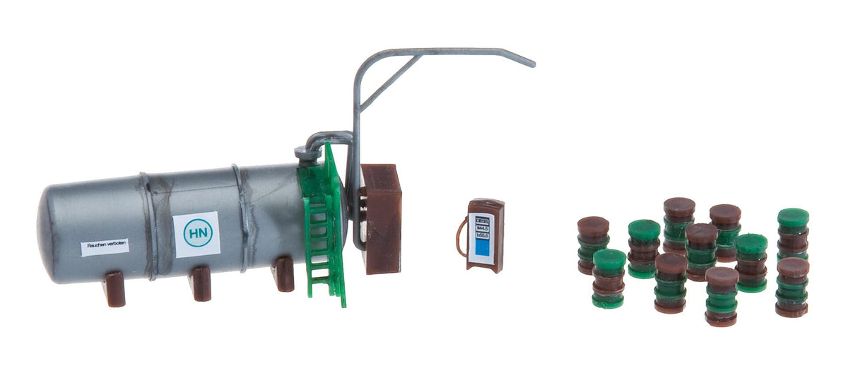 Faller 180943 HO Scale Oil Tank Plastic Model Kit