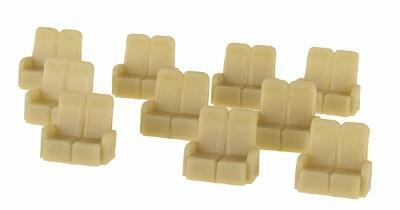 Palace Car Co 5001100 HO Scale Passenger Car Seating (100)