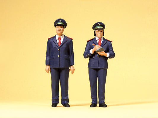 Preiser 45148 G Scale Chinese Railway Personnel Figure Set
