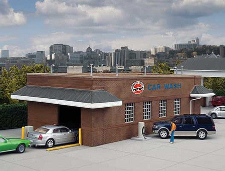 Walthers Cornerstone 933-3539 HO Scale Gas Station Car Wash -- Kit