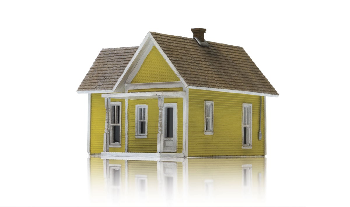 Design Preservation Models 20600 HO Scale DPM(R) Landmark Structures(TM) -- Humble Home - Kit