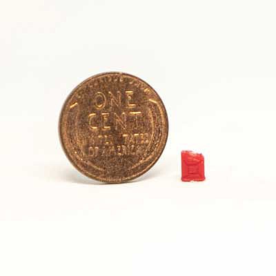 All Scale Miniatures 870857 HO Scale Jerry Can -- pkg(5)