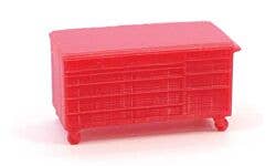 All Scale Miniatures 871898 HO Short Rolling Tool Chest