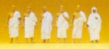 Preiser 80903 1/200 Scale 1:200 Scale Figures -- Mecca Pilgrims pkg(6)