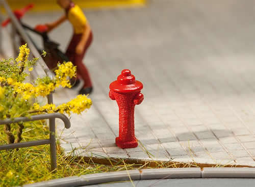 Faller 180912 HO Scale Fire Hydrants -- pkg(10)