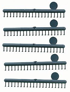 Grandt Line 156 O Scale Rivets - Round Head (Plastic) -- .063"