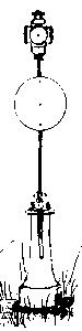 Grandt Line K-21 O Scale Heavy Cast-Iron Switch Stand -- 3-Position