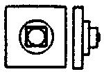 Grandt Line 5096 HO Scale Nut-Bolt-Washer (Plastic) -- 2-1/2" Nut