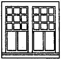 Grandt Line 5203 HO Scale Windows -- Rio Grande Southern Ophir