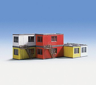 Kibri 38627 HO Scale 30 Years Kibri - Construction - Containers/Work Offices