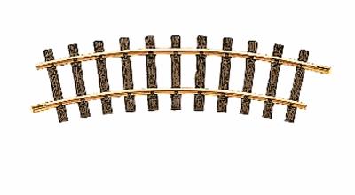 LGB 11000 G Scale R1 Curved Track - 4'3" 130cm Diameter 30 Degrees (12 Pieces)