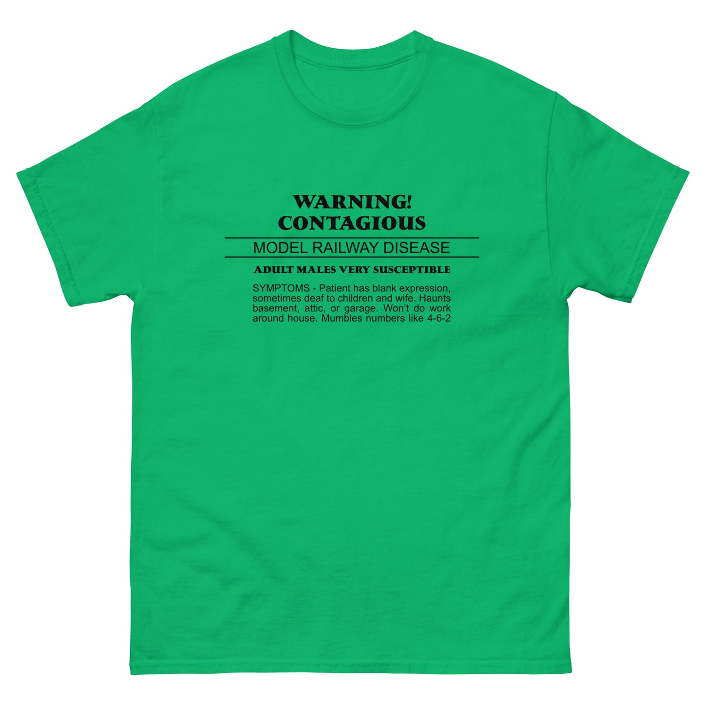 Warning - Model Railway Disease T-Shirt