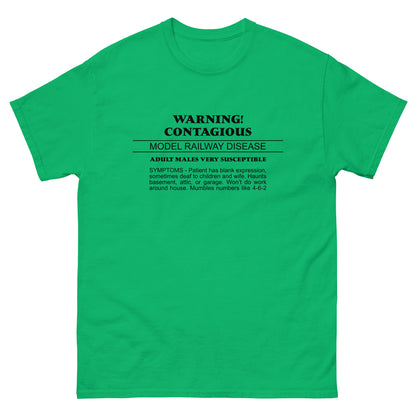 Warning - Model Railway Disease T-Shirt