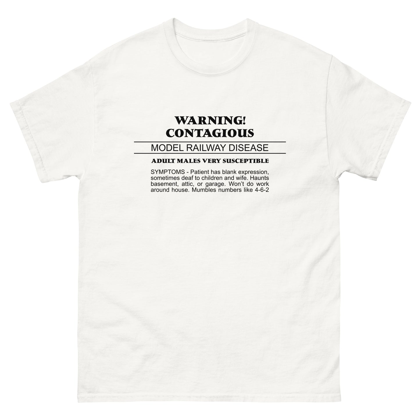 Warning - Model Railway Disease T-Shirt