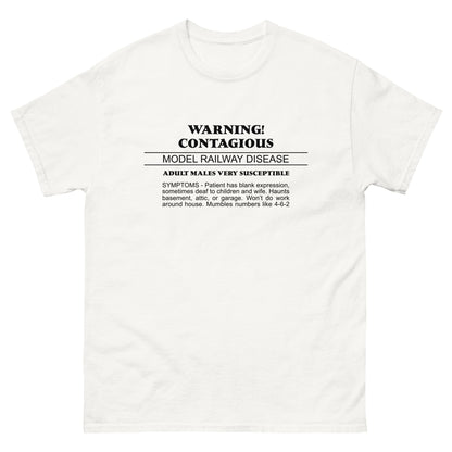 Warning - Model Railway Disease T-Shirt