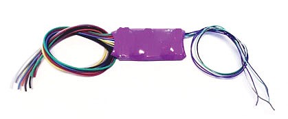 SoundTraxx 885006 All Scale TSU-2200 Digital Sound & Control Decoder - Tsunami2 -- GE Diesel Sounds 1-3/8 x 11/16 x 1/4" 35 x 18 x 6mm