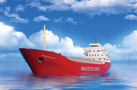 Sylvan Scale Models N2123 N Scale Modern Container Ship - Resin Kit