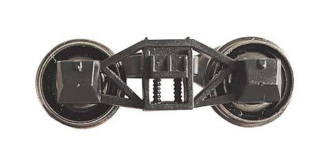 Bachmann 42911 HO Scale Old-Time Arch-Bar Friction-Bearing Trucks with Metal Wheels -- 1 Pair