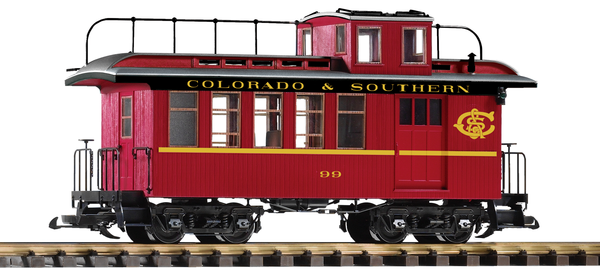 Piko 38646 G Scale C&S Wood Drover's Caboose