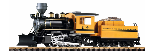 Piko G Scale 38234 D&RGW Mogul Loco 214 w/Sound