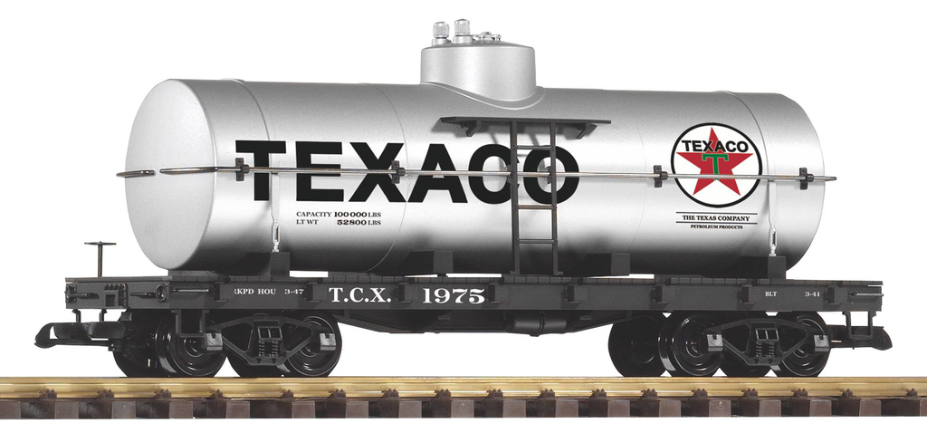 PIKO 38781 G Scale Texaco Tank Car 1975