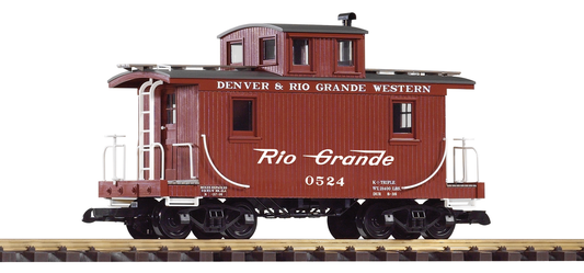 PIKO 38947 G Scale D&RGW Wood Caboose 0524