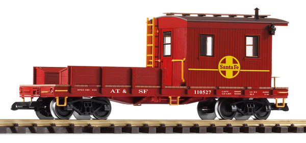 Piko 38706 G Scale SF Work Caboose 110527