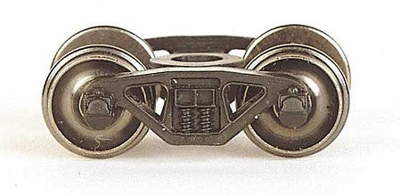 Bachmann 42908 HO Scale Barber-Bettendorf Friction-Bearing Trucks with Metal Wheels -- 1 Pair