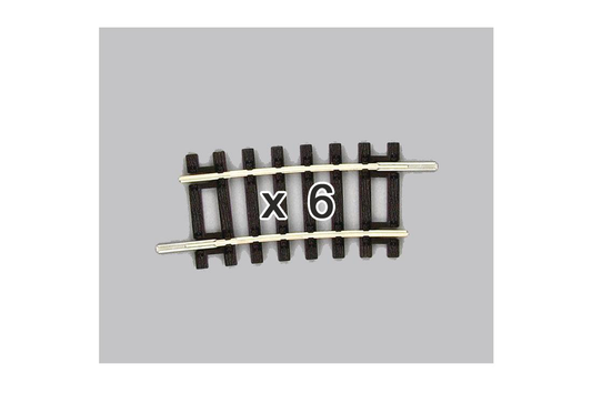 Piko 55252 HO Scale Curved Track R2/7.5° (Box of 6)