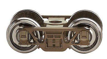 Bachmann 42910 HO Scale Andrews Leaf-Spring Friction-Bearing Trucks with Metal Wheels -- 1 Pair