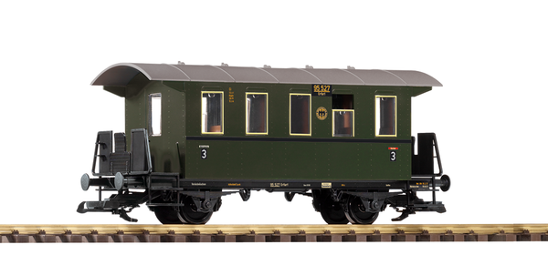 Piko 37927 G Scale DRG II 2-Axle 3. Cl. Coach