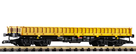 Piko 37762 G Scale DB VI Bahnbaugruppe Low-Side Gon Res-x, Yellow